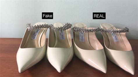 jimmy choo shoes fake vs real|jimmy choo real or fake.